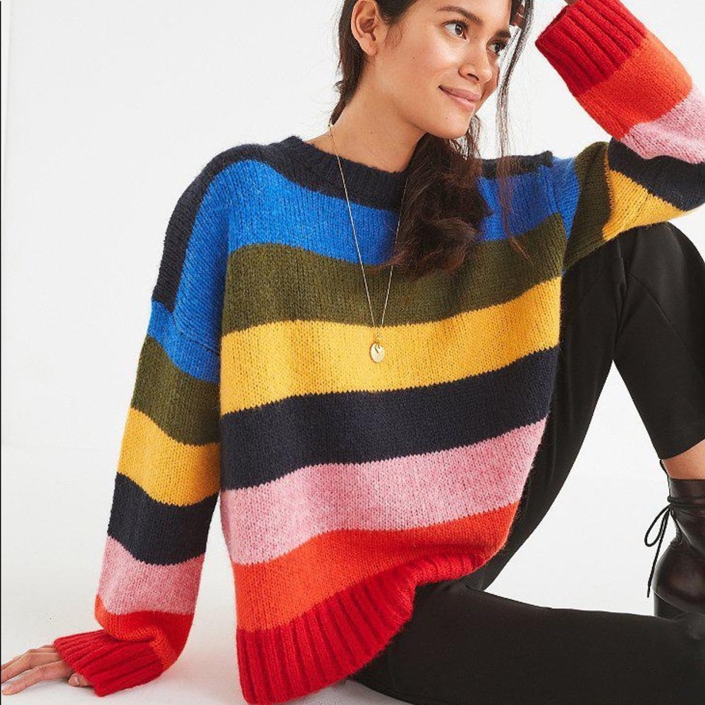 UO Rainbow Kari Sweater